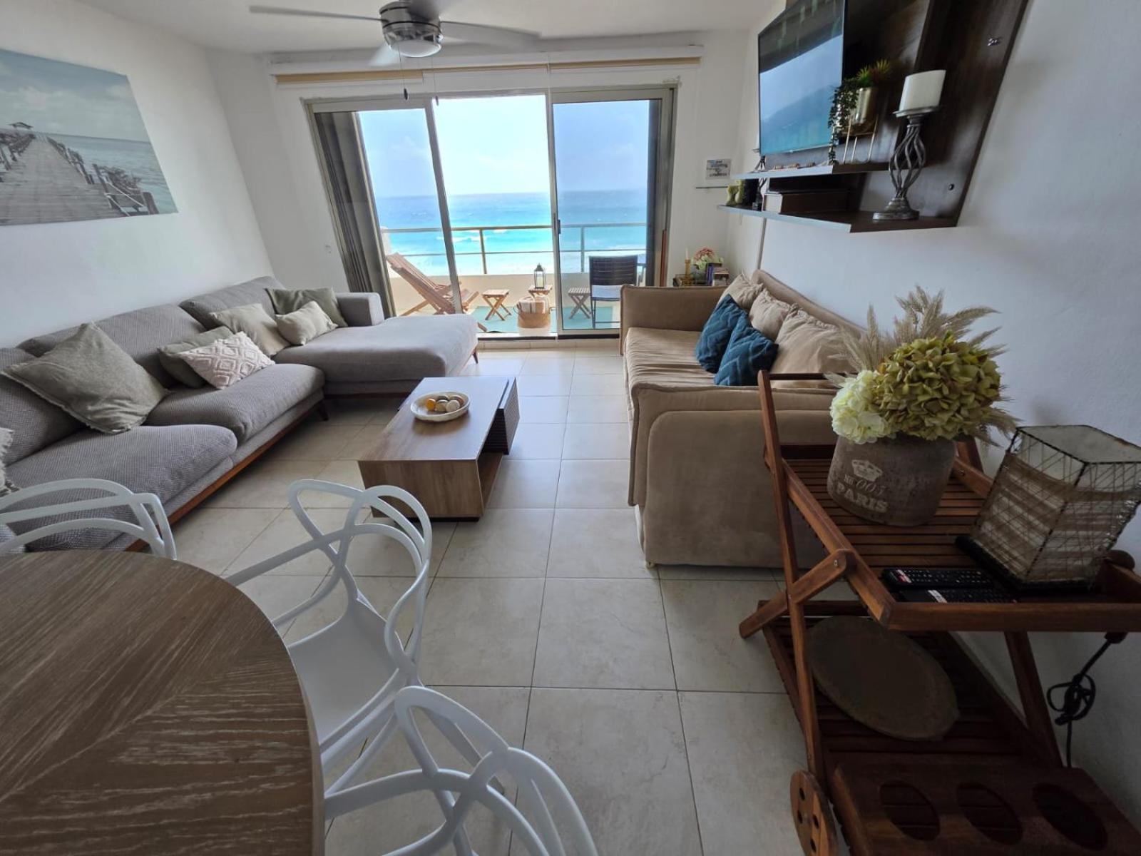 Perfect Vacation Getaway,Ocean View,Wifi, Beach Cancún Kültér fotó